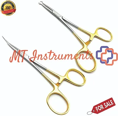 No Scalpel Vasectomy Forceps Set Dissecting And Ring Fixation 14 Cm • $39.99