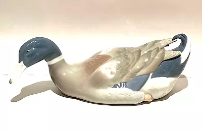 Lladro Mallard Duck #5288 Large Porcelain Sculpture Figurine Glossy NO BOX • $185