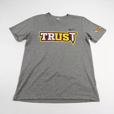 Minnesota Golden Gophers Nike Dri-Fit Short Sleeve Shirt Men's Gray Used • $9.09