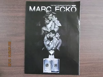 2009 Magazine AD Full Page Marc Ecko Fragrance • $3.99