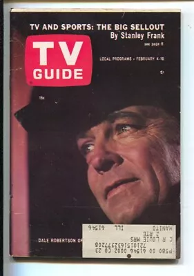 MAG: TV Guide 2/4/1967-Iron Horse-Dale Robertson Cover-Eastern Illinois Editi... • $119.64