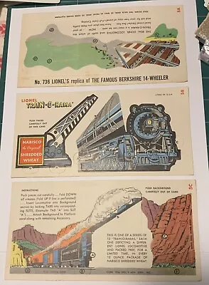 Nabisco Lionel Train O Rama 14 Cards • $10