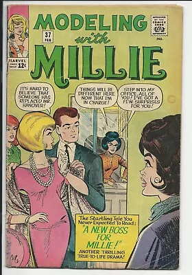 Modeling With Millie #37 VG/FN Off-White Pages (1963 Series) • $32
