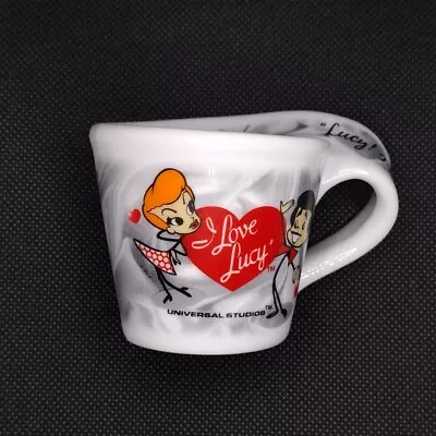 I Love Lucy Universal Studios Souvenir Demitasse Coffee Cup Caricatures Graphics • $16.99