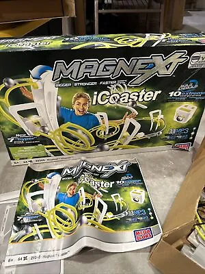 Mega Bloks: MagNext ICoaster Building Set W/ Instructions And Plans • $35