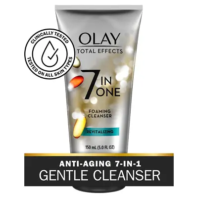 Olay Total Effects Face Wash 7 In 1 Foaming Cleanser 5.0 Fl Oz • $10.99