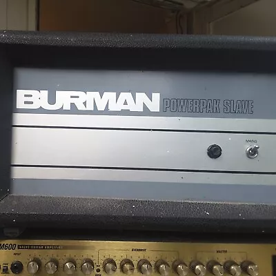 Burman Power Pack 100 Watt Slave Amp Vintage 1960's • £400