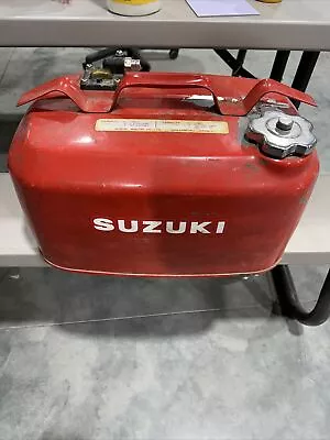 Vtg Suzuki 6gal Boat Gas Can • $50