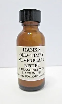  Silver Plating System HANK'S Real SILVER A POWDER • $18