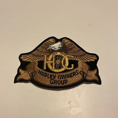  Large  Vintage Harley Davidson Owners Group Hog Eagle  4 Claw Back Patch • $24.43