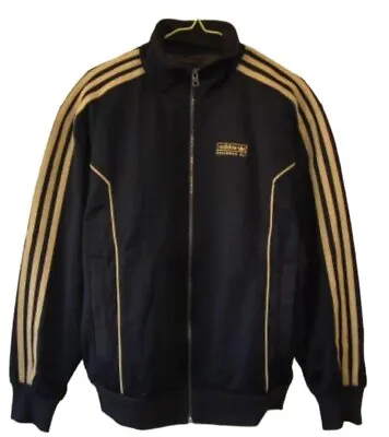 $189 • Buy Men's Adidas Muhammad Ali The Greatest Black Gold Track Jacket Size  M