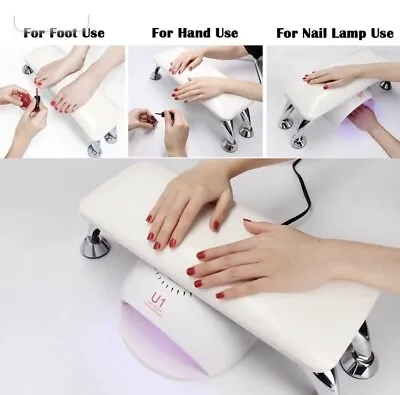 NEW Nail Art Beauty Hand Arm Rest Support Cushion Pillow Manicure Pedicure U.K. • £21.90