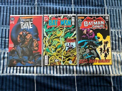 Vengeance Of Bane #1 Batman #357 Detective Comics #411  Facsimile Editions DC • $14.96