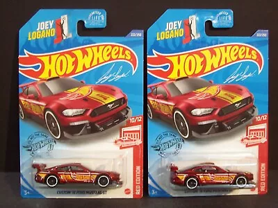 1:64 *** '18 FORD MUSTANG GT *** Target Red Edition - Lot Of 2 - FREE SHIPPING!! • $11.95