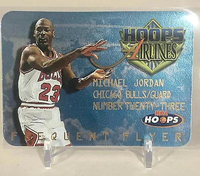 1997-98 Nba Hoops Michael Jordan Airlines Frequent Flyer Insert Card #4 • $330
