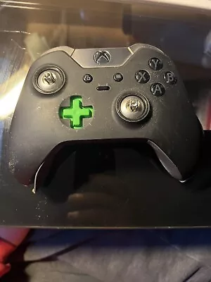 Microsoft Xbox One Elite 1698 Controller - Black. Works But Rough Shape • $4.99