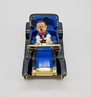 Disney Mickey Mouse Oldtimer Pull Back Blue Toy Car 12cm Vintage • $14.99