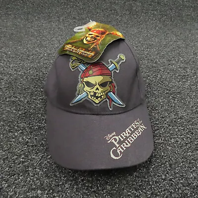 £14.79 • Buy Pirates Of The Caribbean Hat Cap Strap Back Brown Jack Sparrow Casual Boys Youth