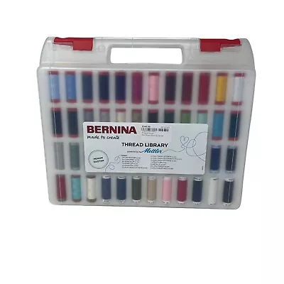 Genuine Bernina Serger Sewing Machine Thread Library W/ Case New • $268.95
