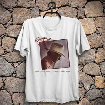 George Strait Does Fort Worth Ever Cross Your Mind Merle Haggard Vintage T-Shirt • $22.95