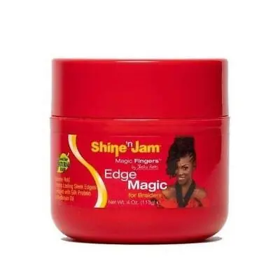 Ampro Shine N Jam Magic Fingers For Braiders Extra Firm Hold 4oz • $9.99