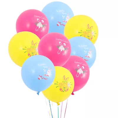  30 Pcs Ballons Multicolor Daisy Decorations Bunny Balloon Party Supplies • £10.45