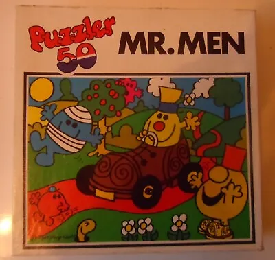 Vintage Mr Men Jigsaw Puzzle Mr Bump Funny Complete • £14.45