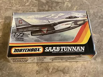 Matchbox Pk-33 1/72 Saab Tunnan Plastic Model Kit • $18.95