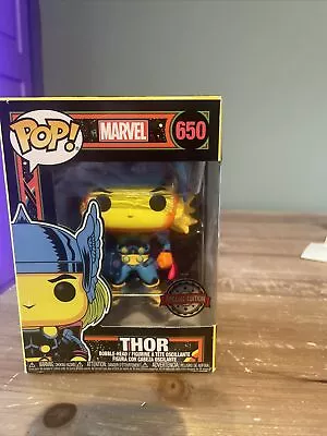 Thor Blacklight SE #650 Marvel Funko Pop • £5