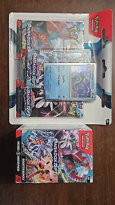 Pokémon  Scarlet & Violet—Paradox Rift Booster Bundle 3 Pack Blister Pack  • $30