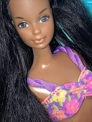 Sensational Malibu Christie #7745 Steffi Face  AA Black Doll Mattel Vtg Barbie • $179