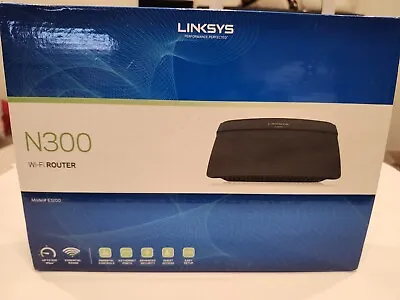 Linksys N300 Wi-Fi Router Model# E1200-NP  300 Mbps *PLEASE Ensure Compatible * • $7.99