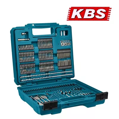 Makita E-11689 256pc Drill Bits And Screwdriver Bits Set Hex Wrench Bit Holder • £79.95