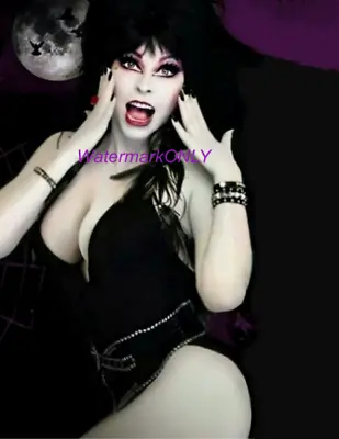 Cassandra Peterson  Elvira   Mistress Of The Dark  SEXY  Pin-Up  PHOTO! #(187) • $9.99