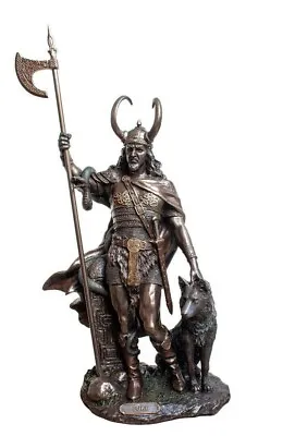£95.20 • Buy Loki Norse God Figurine Statue Sculpture Viking 36cm