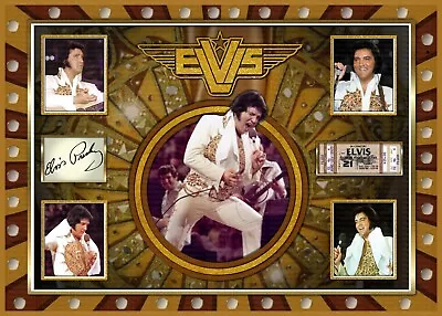 ELVIS PRESLEY - 1977 CBS Special - Exclusively Made By Mashed Designs • $22.37