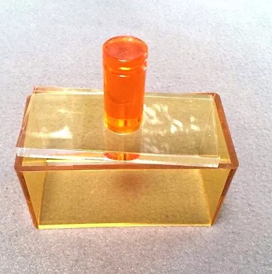 Orange Rod Handle Orange Acrylic Press Musubi NonStick Sushi Maker • $7.99