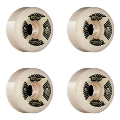 Bones Wheels  X-Formula X97 V6 Wide Cut Skateboard Wheels - 54mm 97a (Set Of 4) • $40.99