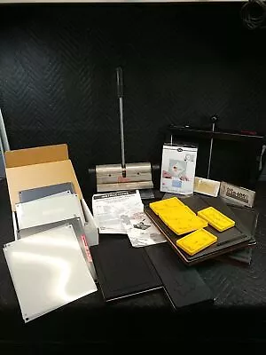 Xl Ellison Letter Machine W/ Extras - Pad-it X-press - Dies - Tools • $425