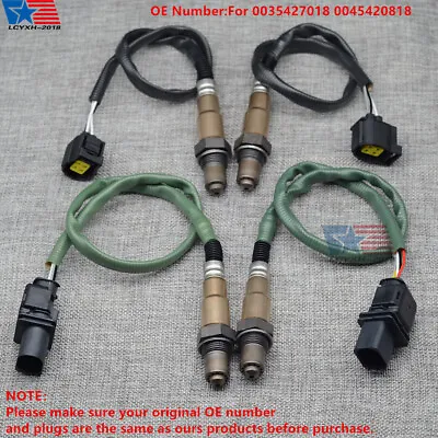 NEW 4 X Up+Downstream Oxygen Sensor For Mercedes-Benz C300 2008-2012 E550 2011 • $150.99