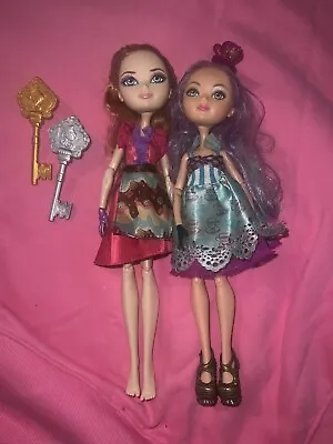 Ever After High Lot Of Two Sugar Coated Holly O Hair Madeline Hatter Lot Of 2  • $18