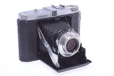 ✅porst Hapo 66 (dacora Ii) 6x6cm 120 Roll Film Camera Isco 75mm 3.5 Haponar Lens • £72.62