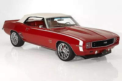 1969 Chevy Camaro SS Convertible Poster 24X36 Muscle Car Wall Art Vintage Rare • $23.99