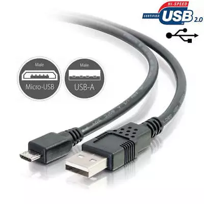 USB Charging Cable Cord F Sony MDR-XB80BS Extra Bass Bluetooth In-Ear Headphones • $2.99