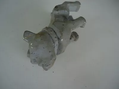 Old Mack Truck Bulldog Hood Ornament Chrome Under Gray Paint • $49.95