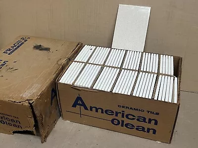 Vintage American Olean Ceramic Tile 46 Buckwheat Box Case 70 Count 6 X4.25  Size • £173.71