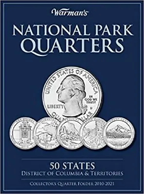 50 State Quarters Album Territories Collector Coin Folder Collecting Binder Book • $6.42