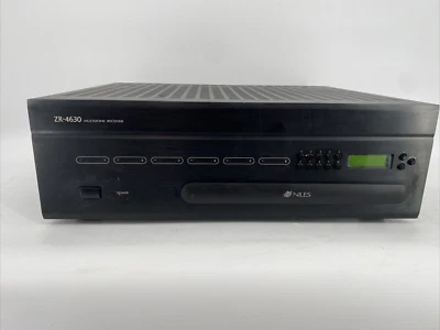 $149.99 • Buy Niles ZR-4630 Multizone Receiver Black AS-IS Parts Repair EB-10499