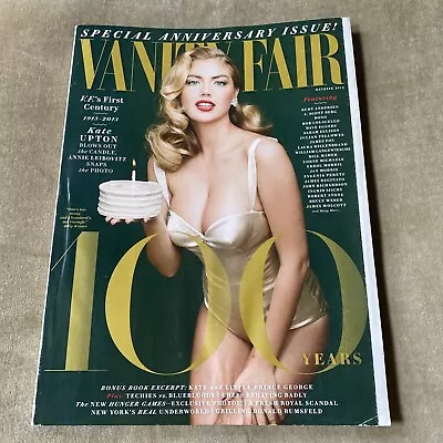 Vanity Fair #638 KATE UPTON Liebovitz Kate Middleton Oct 2013 100th Anniversary • $6.99