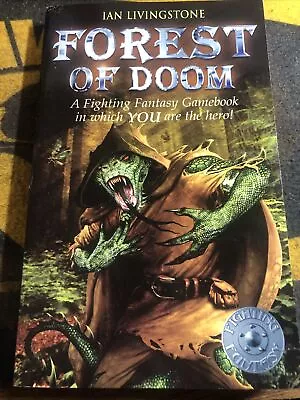 Forest Of Doom By Ian Livingstone (Paperback 2003) Fighting Fantasy • $29.95